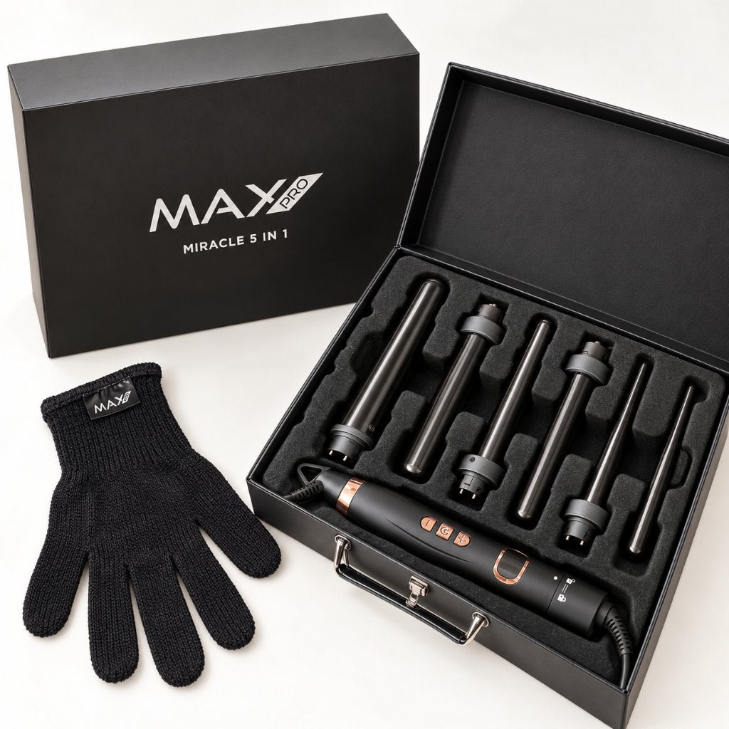 Krultang / Stijltang MAX PRO Miracle 5 in 1 - Ongebruikt!, Ophalen of Verzenden, Zo goed als nieuw, Krultang of Stijltang