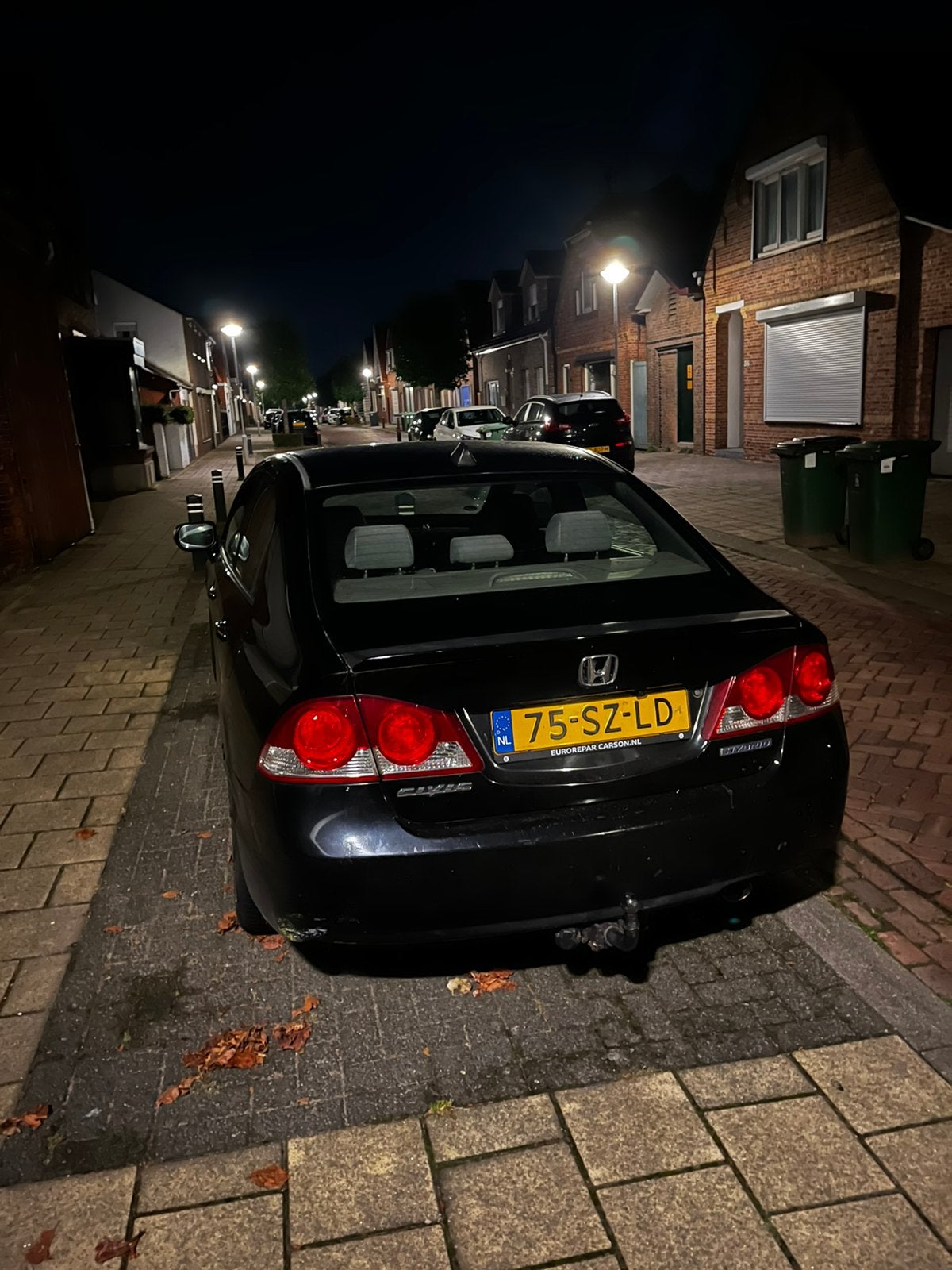 Honda civic, Ophalen, Honda