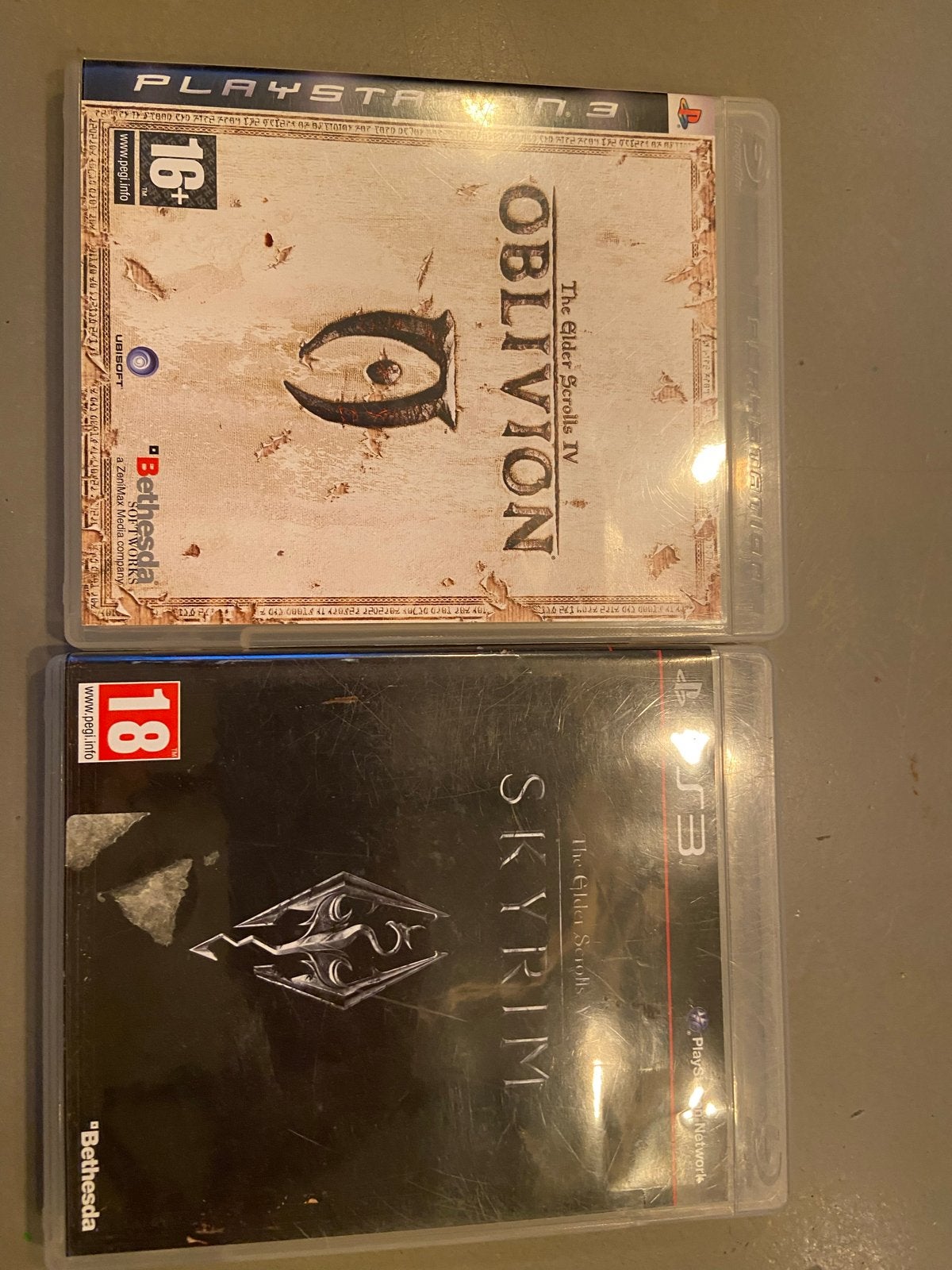 The Elder Scrolls: Oblivion & Skyrim (PS3), Gebruikt, Vanaf 18 jaar, 1 speler, Ophalen of Verzenden