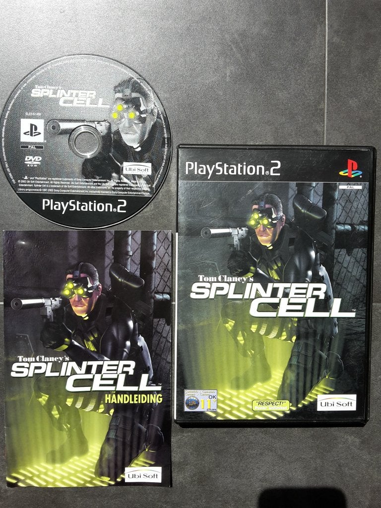 PS2 - Tom Clancy's Splinter Cell - PlayStation 2, Vanaf 18 jaar, Shooter, 1 speler, Ophalen of Verzenden