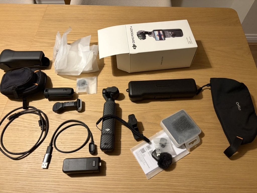 DJI Osmo Pocket 4 Creator Combo, Ophalen, Zo goed als nieuw, Overige merken