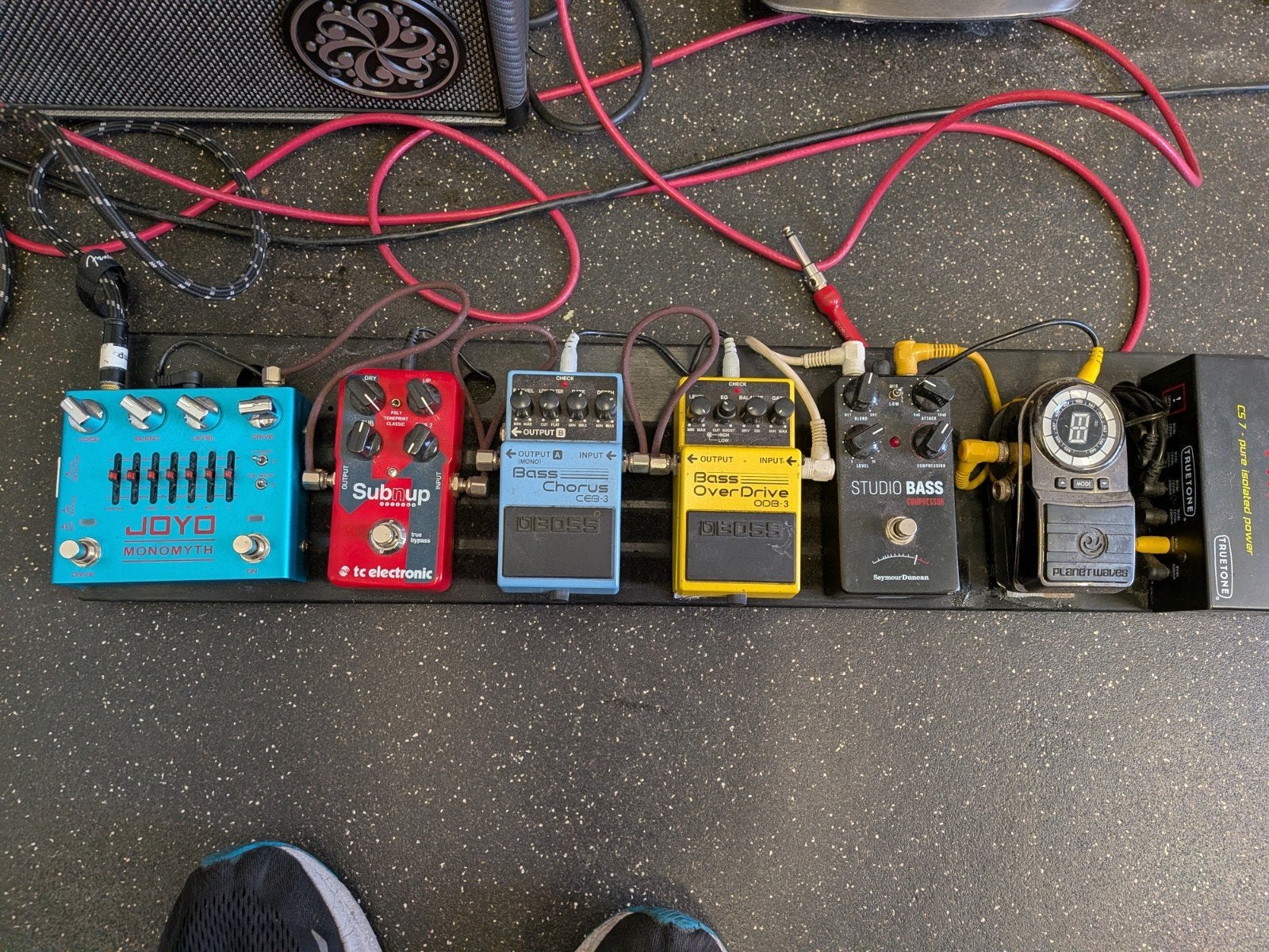 Diverse basgitaar effecten: Chorus, Overdrive, Compresso, Muziek en Instrumenten, Ophalen of Verzenden, Chorus