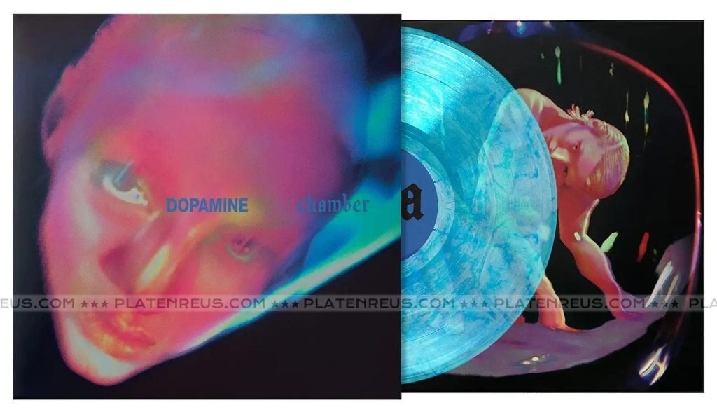 LP Fontaines D.C. – Dopamine Chamber (Blue Marbled) Nieuw, LP, Gebruikt, Ophalen of Verzenden, Beschermende buitenhoes