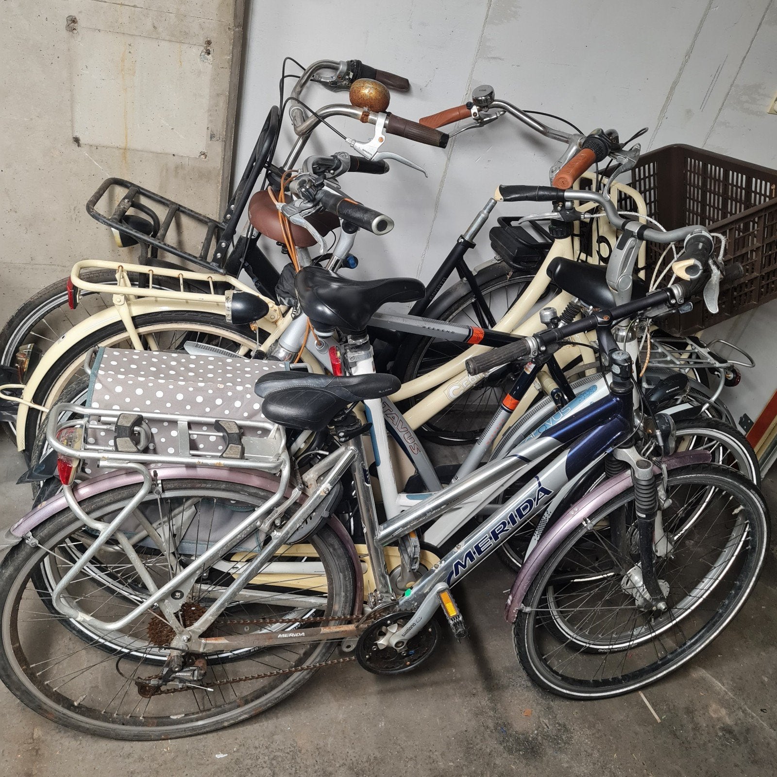Partij 6x inruil stadsfiets voor de hobbyist of export, Ophalen, Batavus, Overige typen, Batavus