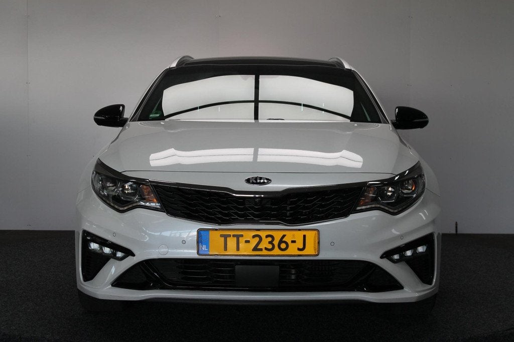Kia Optima Sportswagon 1.6 T-GDI GT-Line|Rijklaar prijs|Pano, 12 maanden, 15 km/l, Gebruikt, 4 cilinders