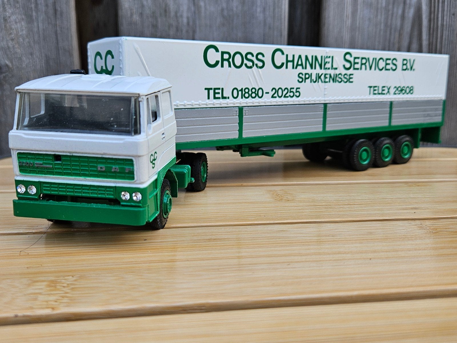 Lioncar DAF 3300 CCS Cross Channel Service Spijkenisse, Ophalen of Verzenden, Zo goed als nieuw, Bus of Vrachtwagen, Lion Toys