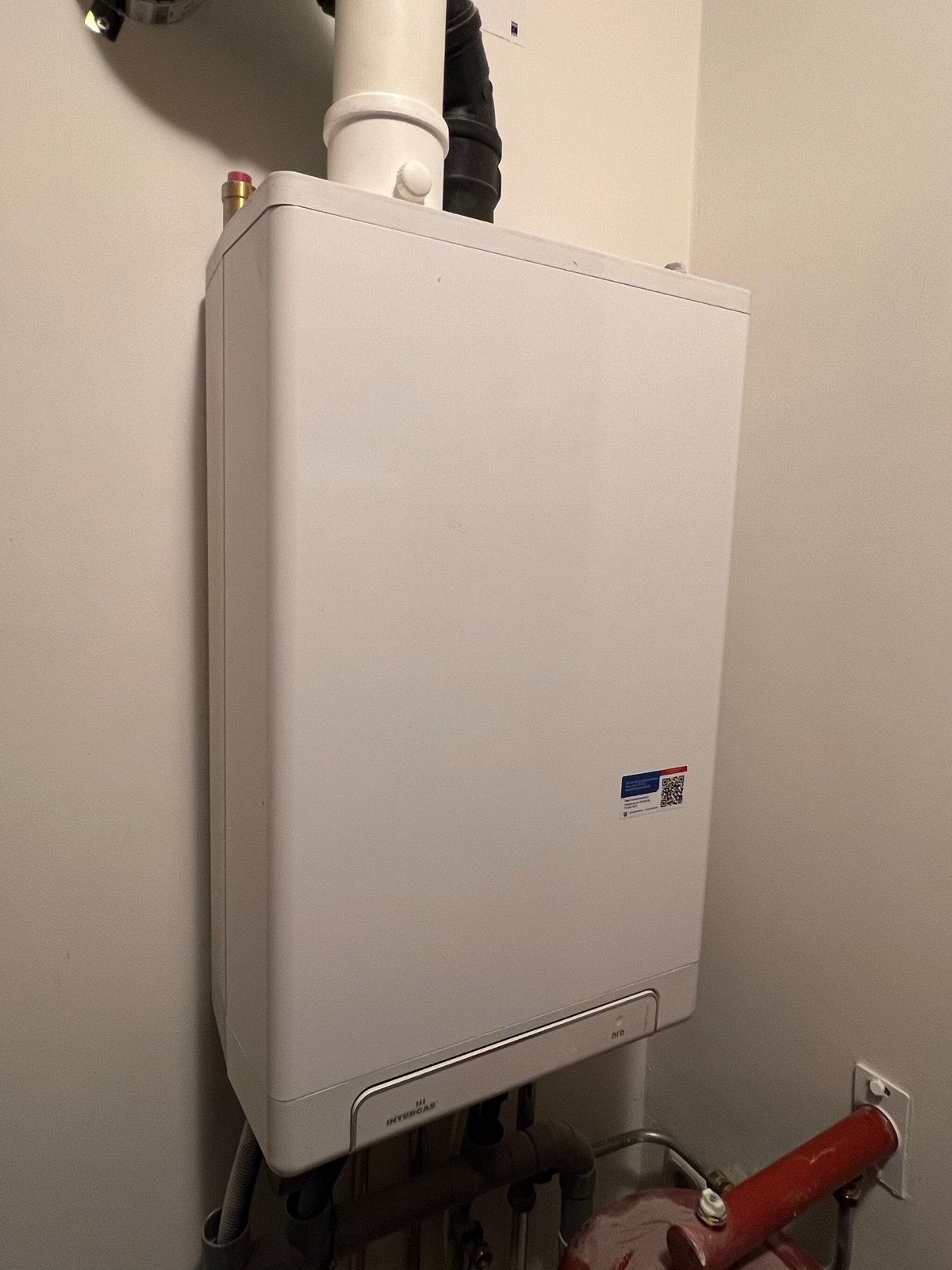 Intergas Kompakt HRE 36/30 A CW5 – 2022/2023 – nette ketel, Ophalen, Gebruikt, Hoog rendement (Hr), Cv-ketel of Combi-ketel