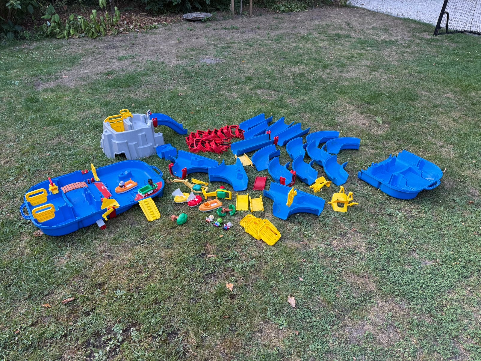 Aquaplay, Ophalen, Gebruikt