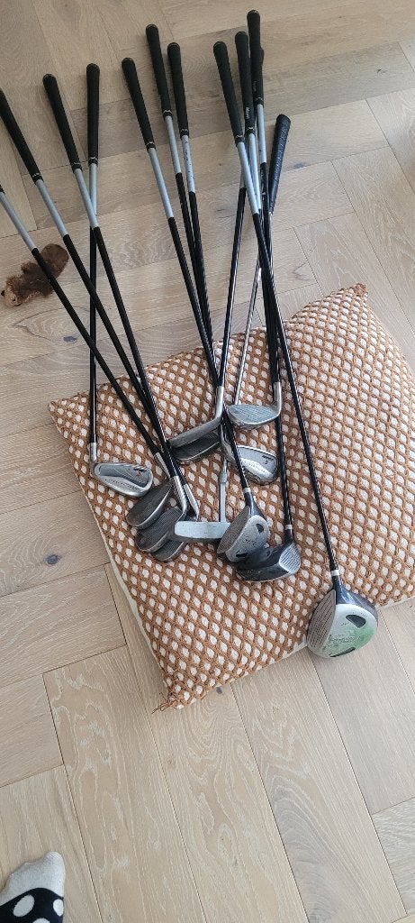 Supercomplete 12-delige Johnsen Golfset (Deep Undercut), Sport en Fitness, Golf, Ophalen, Gebruikt, Club, Overige merken