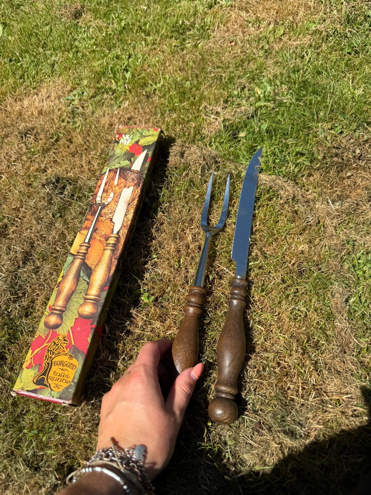 WMF messen set, Ophalen of Verzenden, Zo goed als nieuw