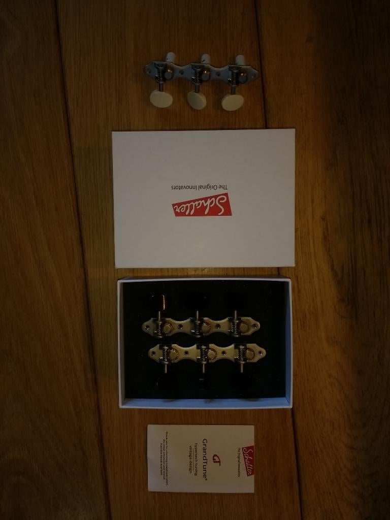 stemmechaniek gitaar Schaller, Ophalen of Verzenden, Zo goed als nieuw, Akoestische gitaar