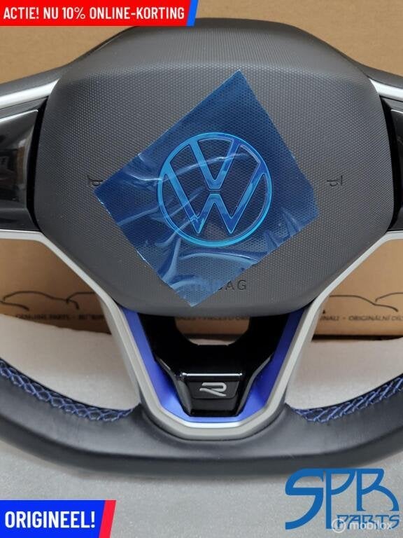 Stuurwiel STUUR VW Golf 8 VIII R + AIRBAG NIEUW F1 FLIPPER, Auto-onderdelen, Volkswagen, Nieuw, Ophalen of Verzenden, Volkswagen