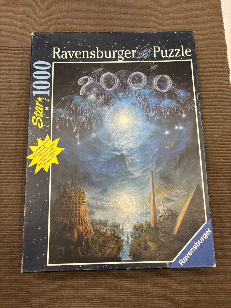 Ravensburger star line 2000 legpuzzel 1000 st compleet!, Hobby en Vrije tijd, Ophalen of Verzenden, 500 t/m 1500 stukjes, Zo goed als nieuw