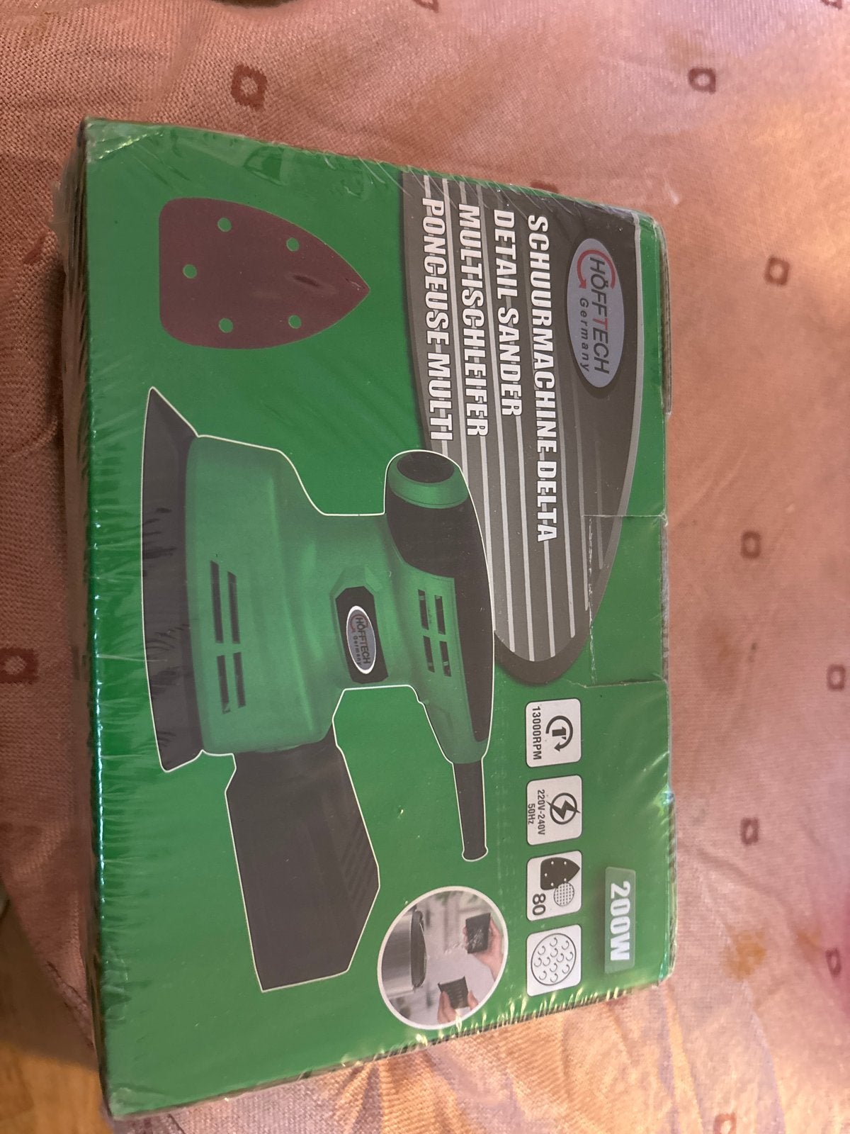 Hofftech Germany Schuurmachine Delta 200W, Ophalen, Nieuw, Minder dan 600 watt, Overige typen