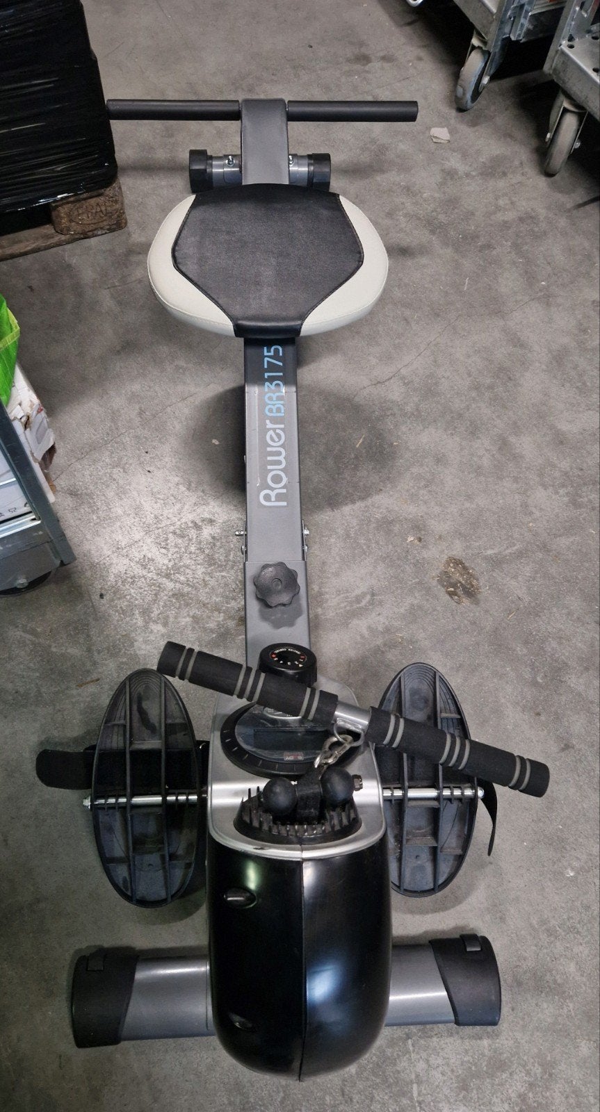 Gebruikte Roeimachine Rower BR3175, Ophalen, Metaal, Roeitrainer, Buik