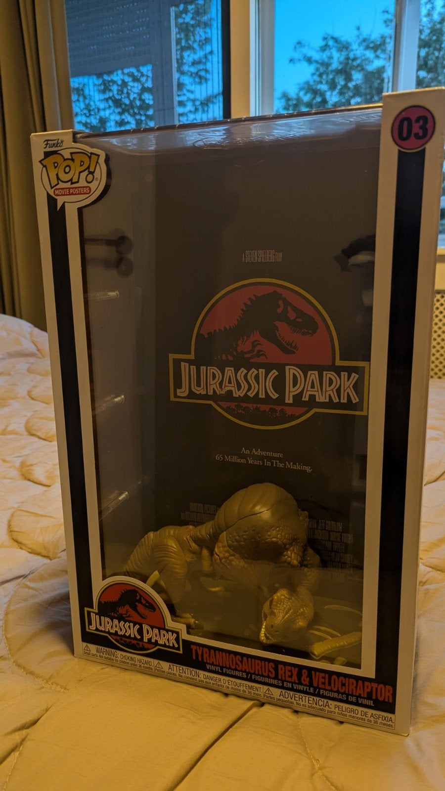 Funko Pop! Movie Posters Jurassic Park T-Rex & Velociraptor, Verzamelen, Ophalen of Verzenden, Nieuw