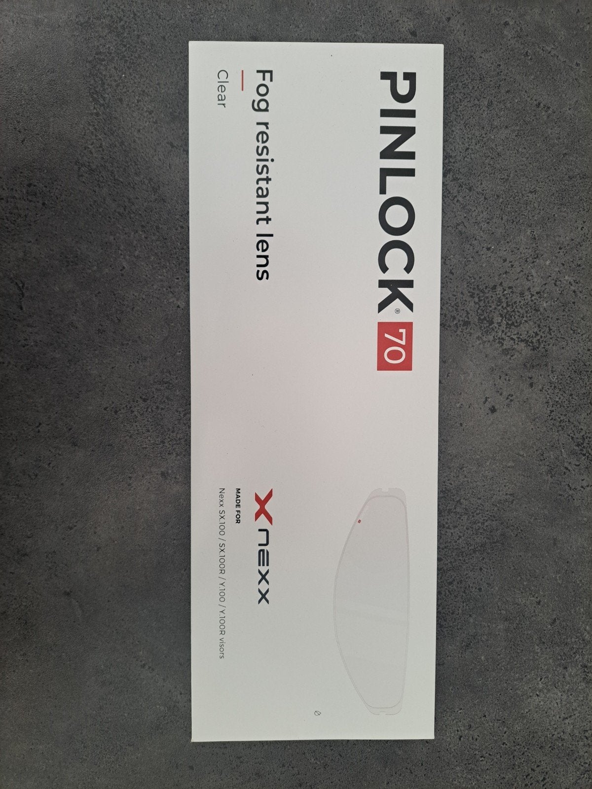 Pinlock 70 Xnexx Fog resistant Lens voor Nexx helmen, Overige merken, Dames, Ophalen of Verzenden, Nieuw zonder kaartje