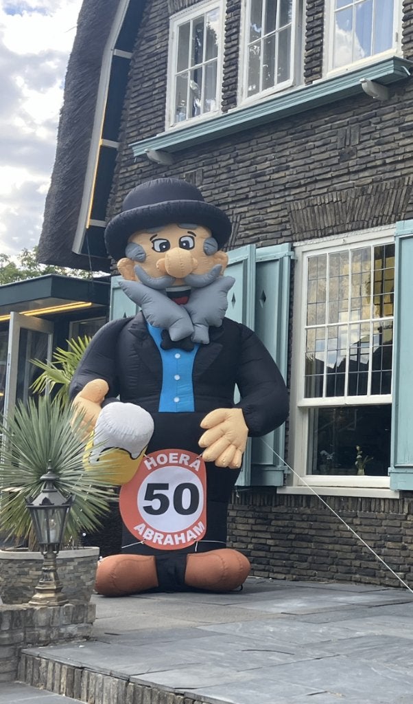 Abraham pop te huur €35,-, Ophalen, Nieuw, Abraham of Sarah