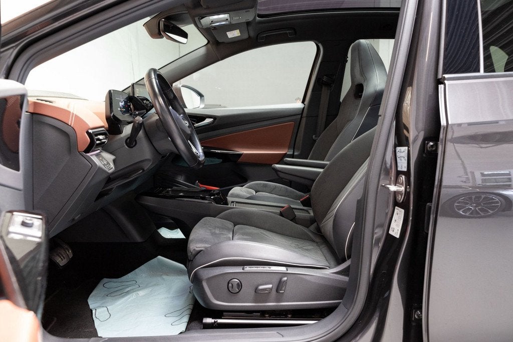 Volkswagen ID.4 Max 77 kWh - PRO - MEMORY - CAMERA, Auto's, Automaat, Achterwielaandrijving, Gebruikt, Zwart