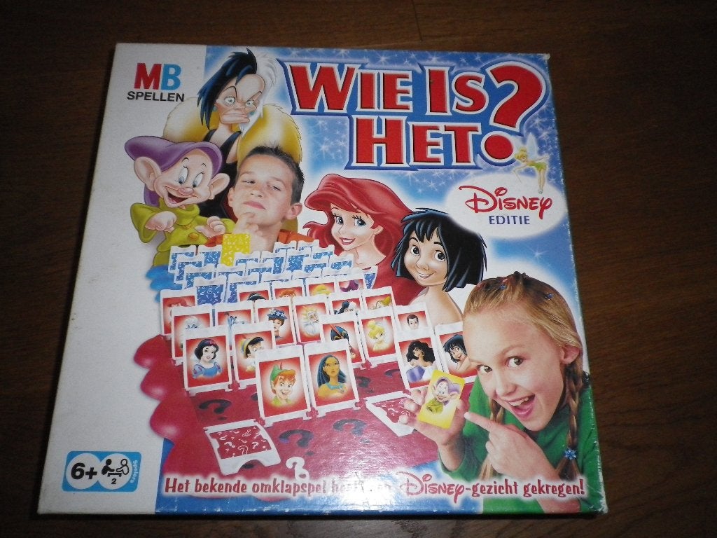 Wie is het Disney van MB, Hobby en Vrije tijd, Gezelschapsspellen | Bordspellen, Ophalen of Verzenden, Gebruikt, MB Spellen