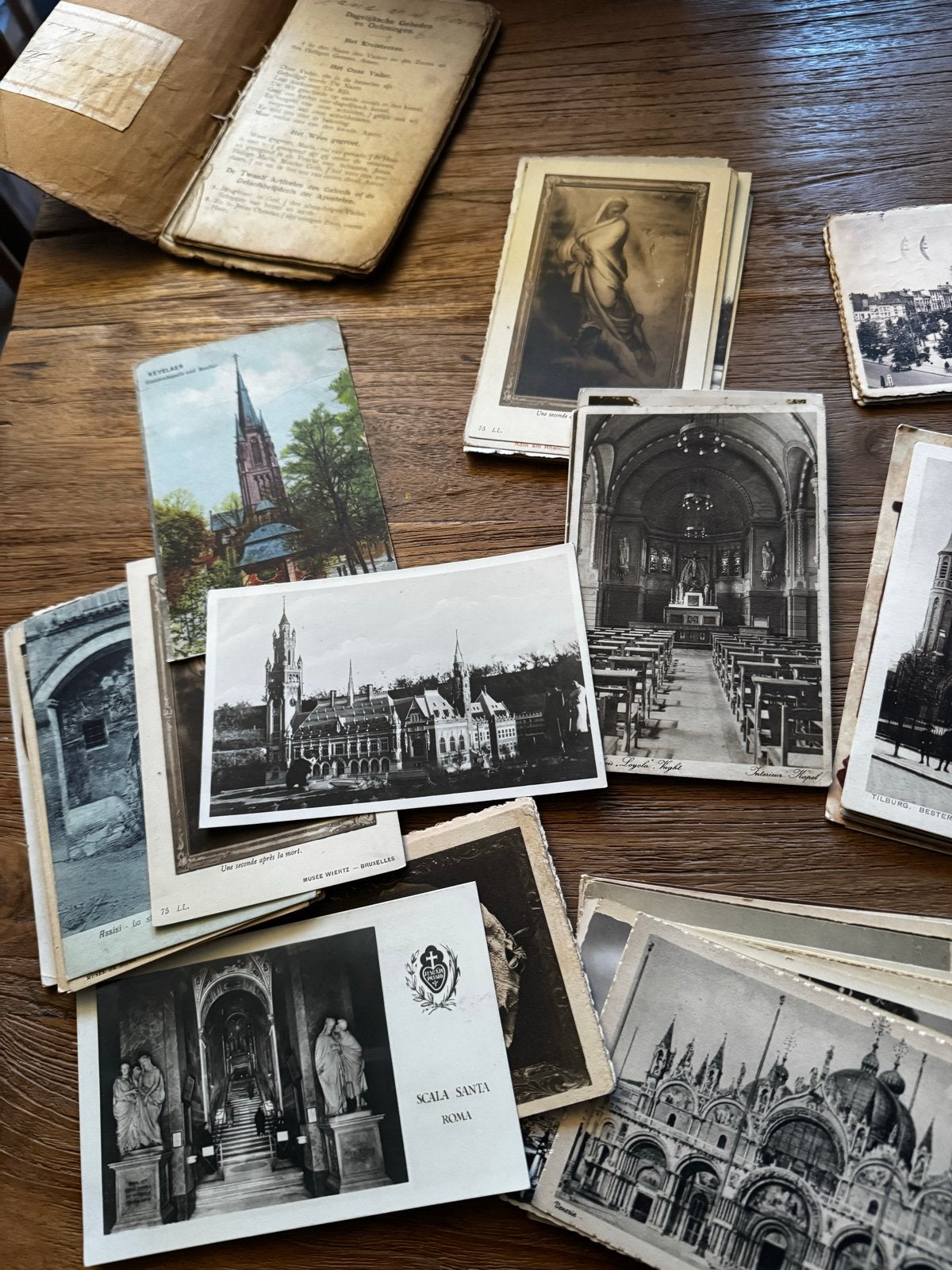 Grote collectie ongelopen ansichtkaarten kerken en religie, Verzamelen, Ansichtkaarten | Themakaarten, Ophalen of Verzenden, 1940 tot 1960