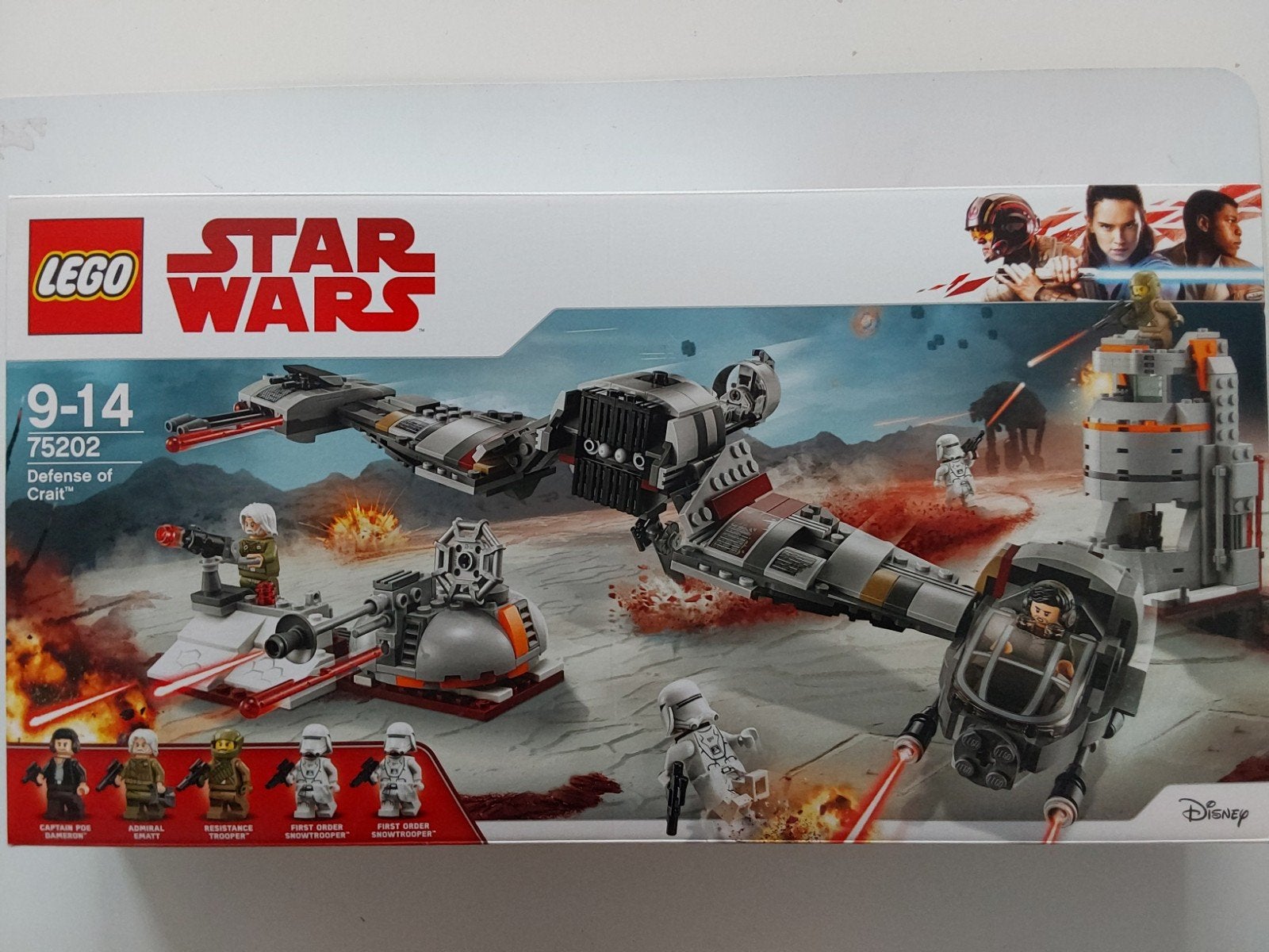 Lego 75202 Star Wars Defense of Crait 🆕️, Star Wars, Lego, Nieuw, Ophalen of Verzenden