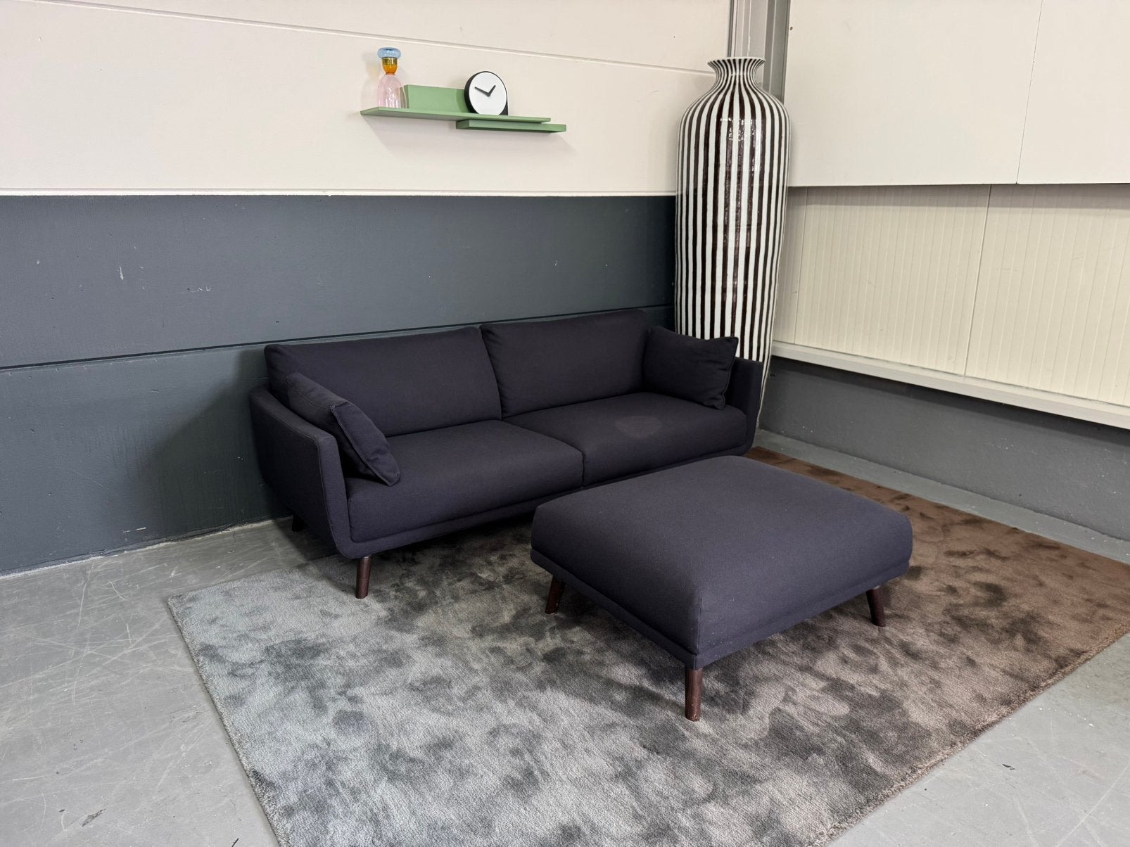Nette Design on Stock Byen 3-zits | Ploegwool 88, Ophalen, 75 tot 100 cm, Zo goed als nieuw, Rechte bank