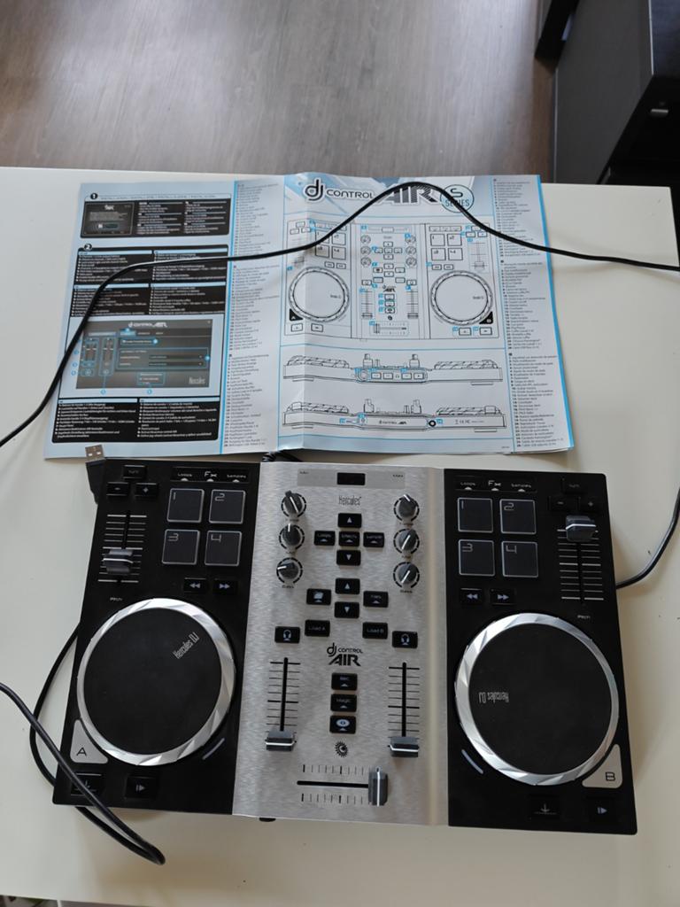 Hercules DJControl AIR S Series DJ-controller, Ophalen, Zo goed als nieuw, Draaitafel, Overige merken