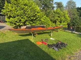Lettmann Eski 525 Carbon, compleet en vaarklaar, Watersport en Boten, Ophalen, Gebruikt, 1-persoons