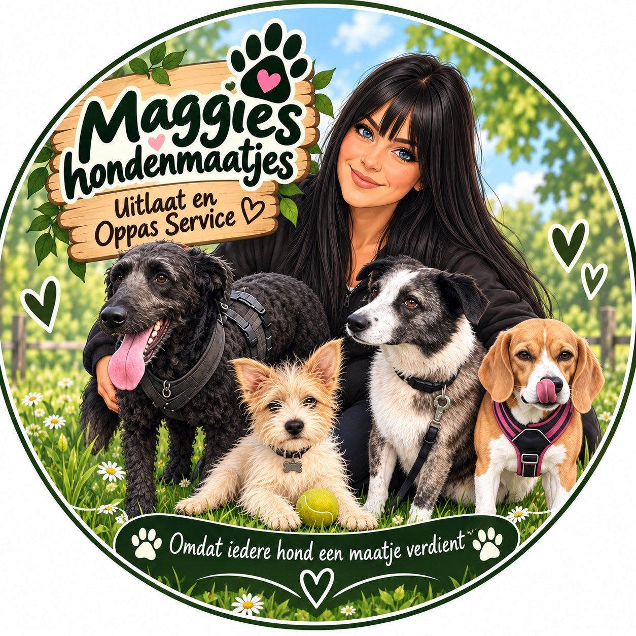 Betrouwbare hondenoppas & uitlaatservice – door Maggie & Avy, Overige rassen, Meerdere, Meerdere dieren, CDV (hondenziekte)