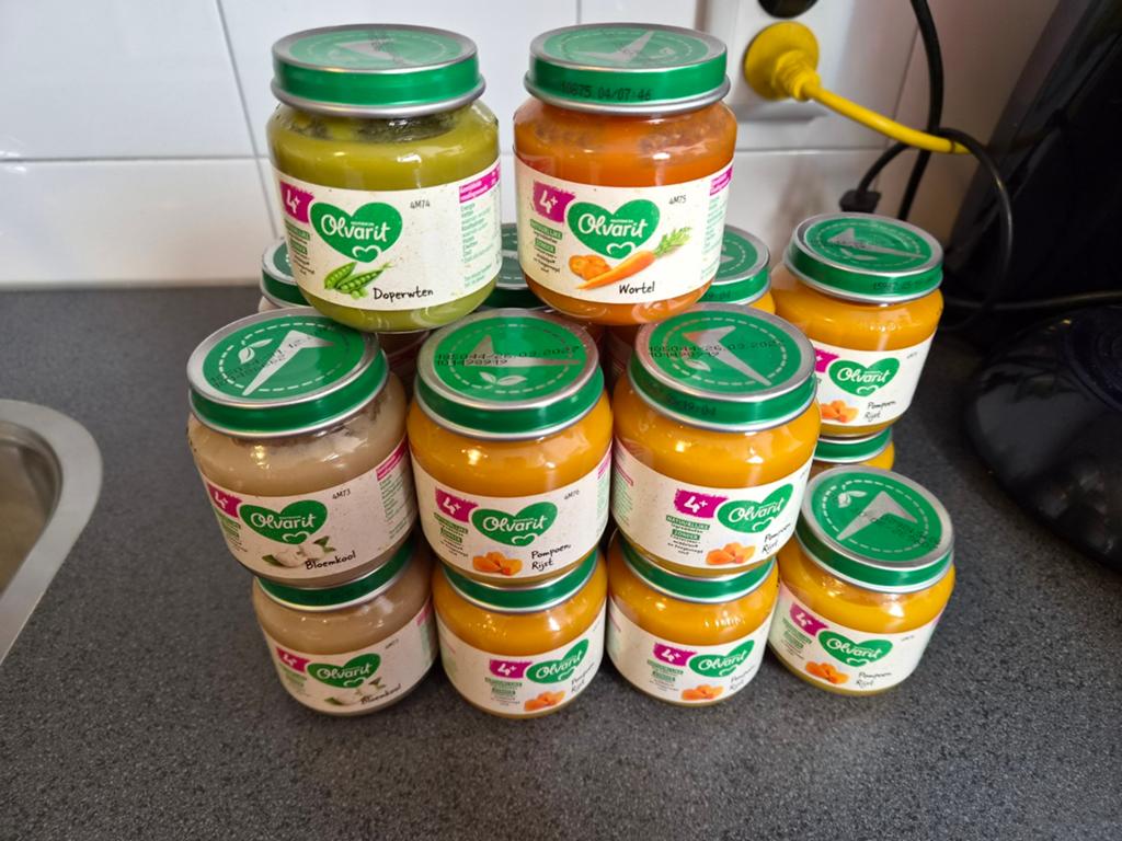 Babyhapjes 4+, Ophalen, Overige typen