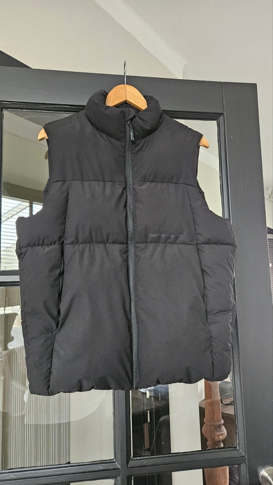 Zwarte gewatteerde bodywarmer - Maat S, Zwart, Ophalen of Verzenden, Zo goed als nieuw, Jack & Jones
