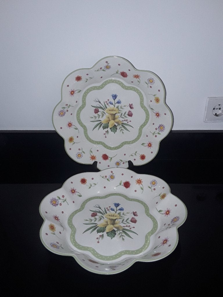 2 Villeroy en boch grote schalen Spring Awakening, Verzenden