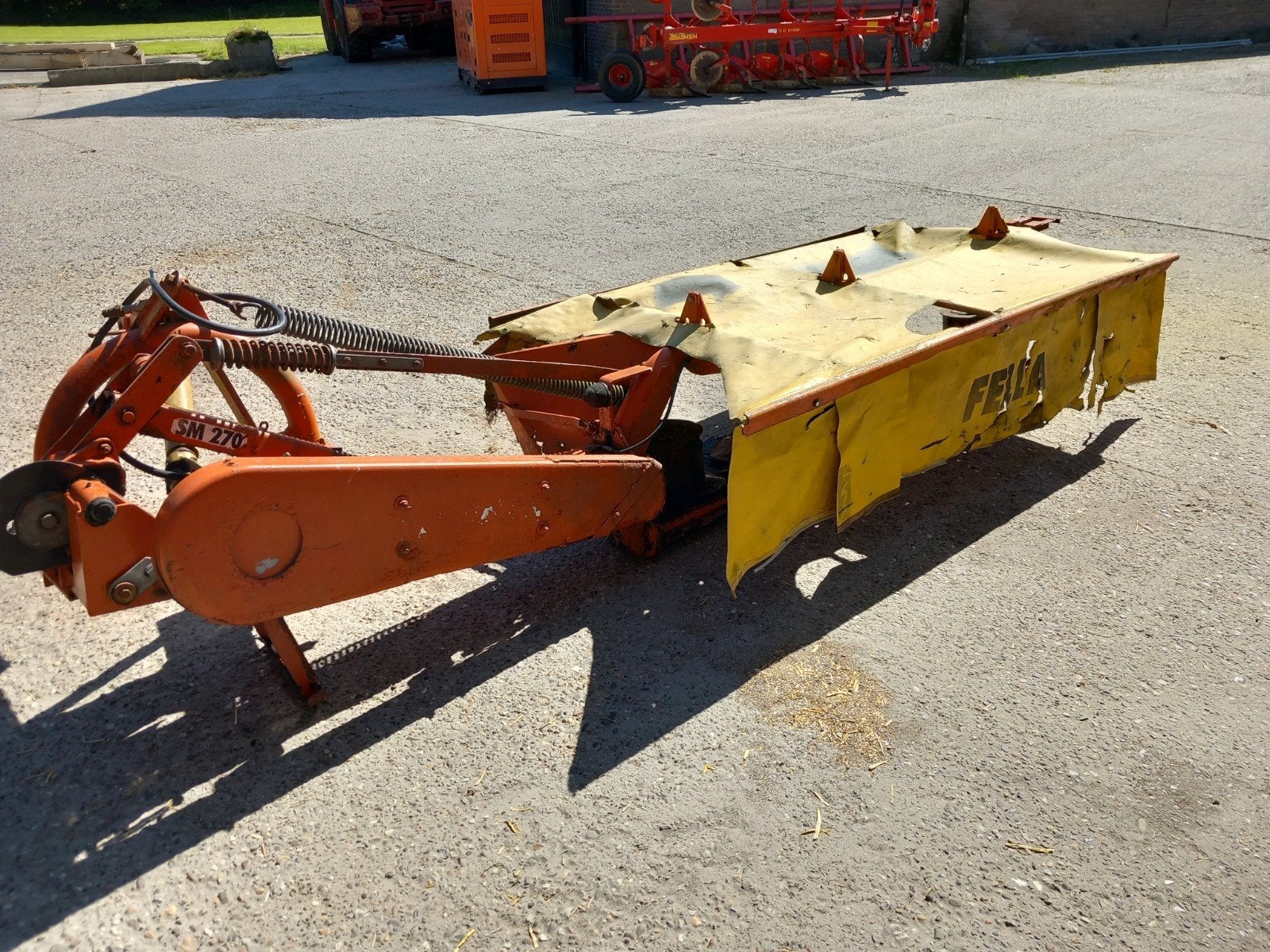 Achtermaaier Fella SM270, Zakelijke goederen, Agrarisch | Werktuigen, Ophalen, Akkerbouw
