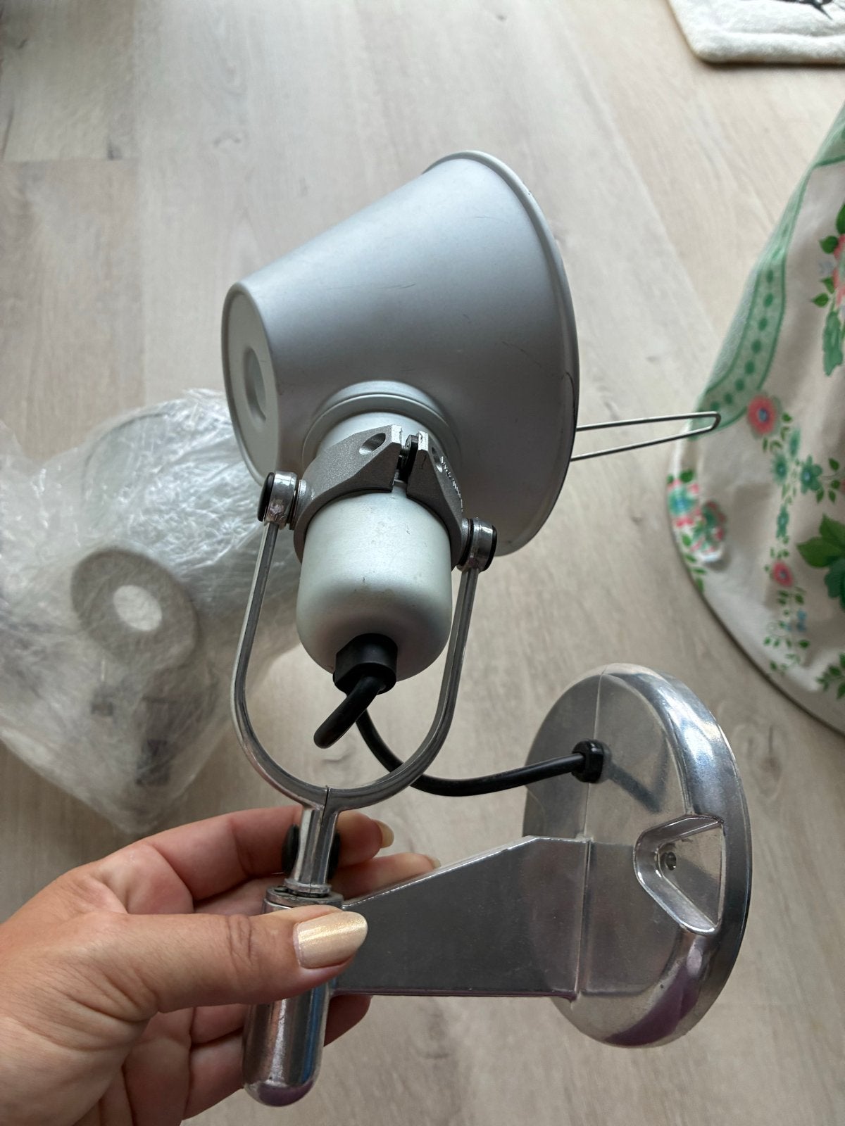 Artemide Tolomeo Micro Faretto wandlamp  (per stuk), Huis en Inrichting, Ophalen of Verzenden, Gebruikt, Wandlamp, Met schakelaar
