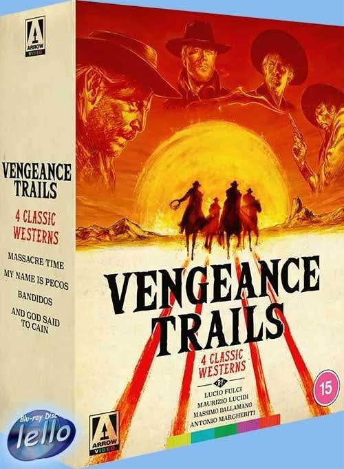 Blu-ray: Vengeance Trails: Four Classic Westerns (1966-1970), Ophalen of Verzenden, Nieuw in verpakking, Actie