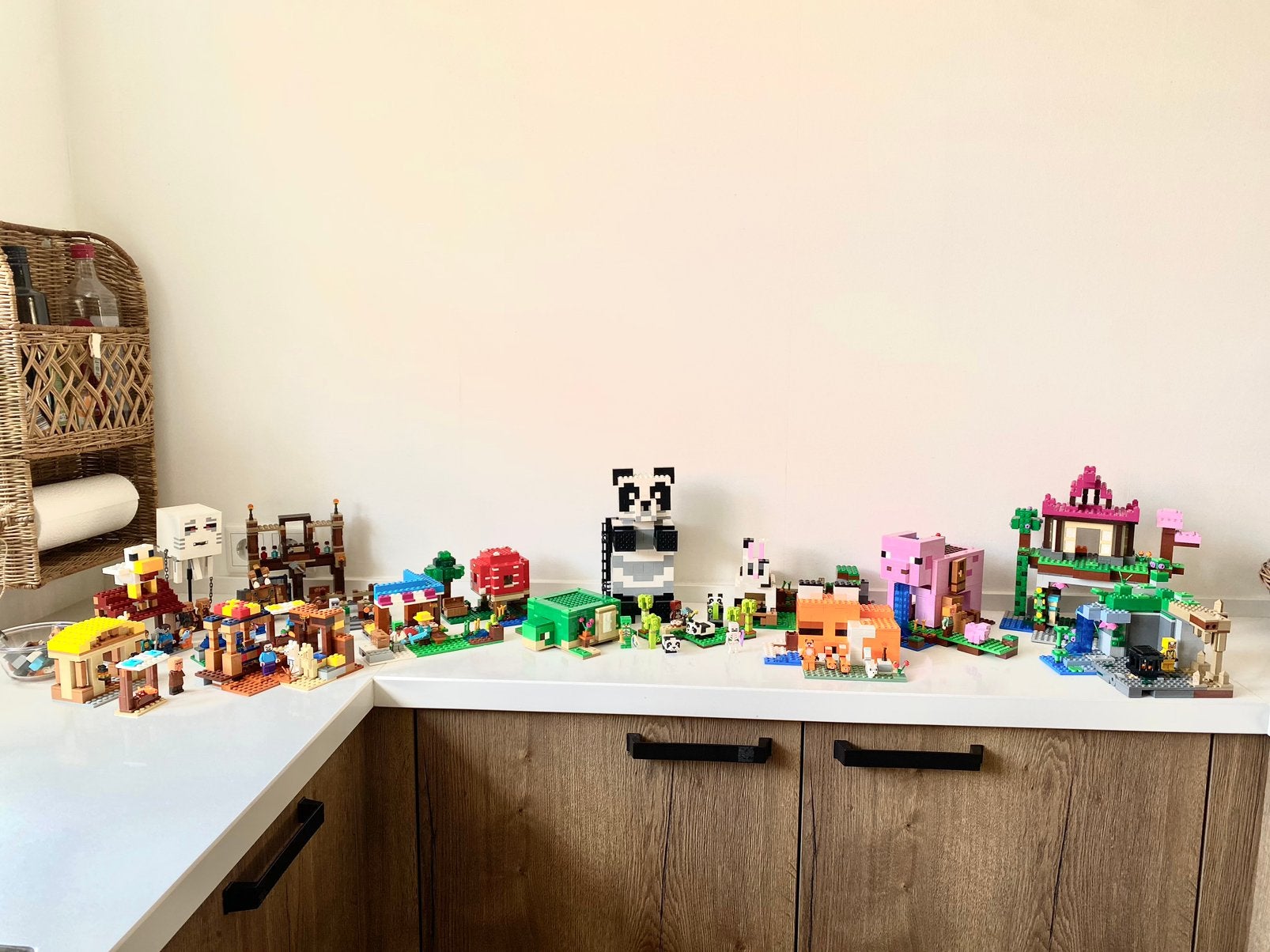 Mega Grote collectie LEGO Minecraft sets, Ophalen of Verzenden, Zo goed als nieuw