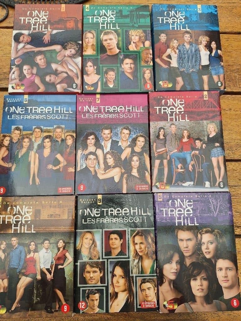 one tree hill 1 t/m. 9 compleet, Nederlands, Ophalen of Verzenden, Complete serie, Gebruikt