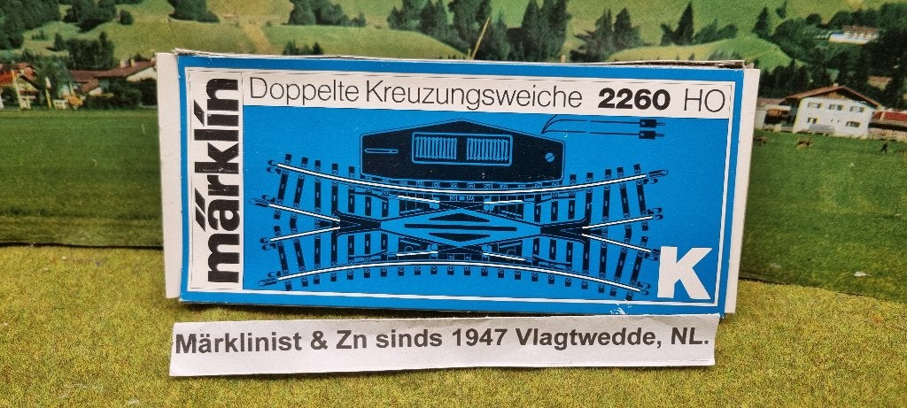 Marklin 2260 Nieuw in doos, Wisselstroom, Analoog, Nieuw, Rails
