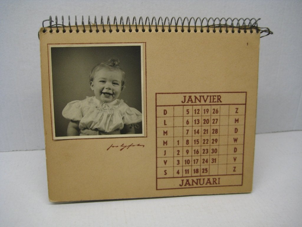 OUDE KALENDER, Ophalen of Verzenden