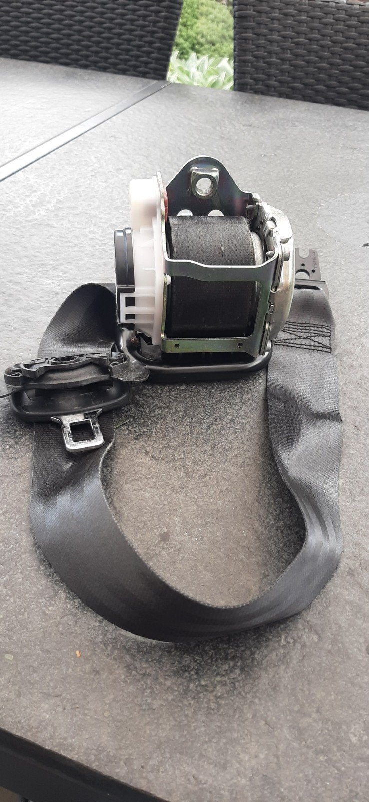 Gordel met gordelspanners VW Polo 6C (2017-2024), Ophalen of Verzenden, Gebruikt, Volkswagen