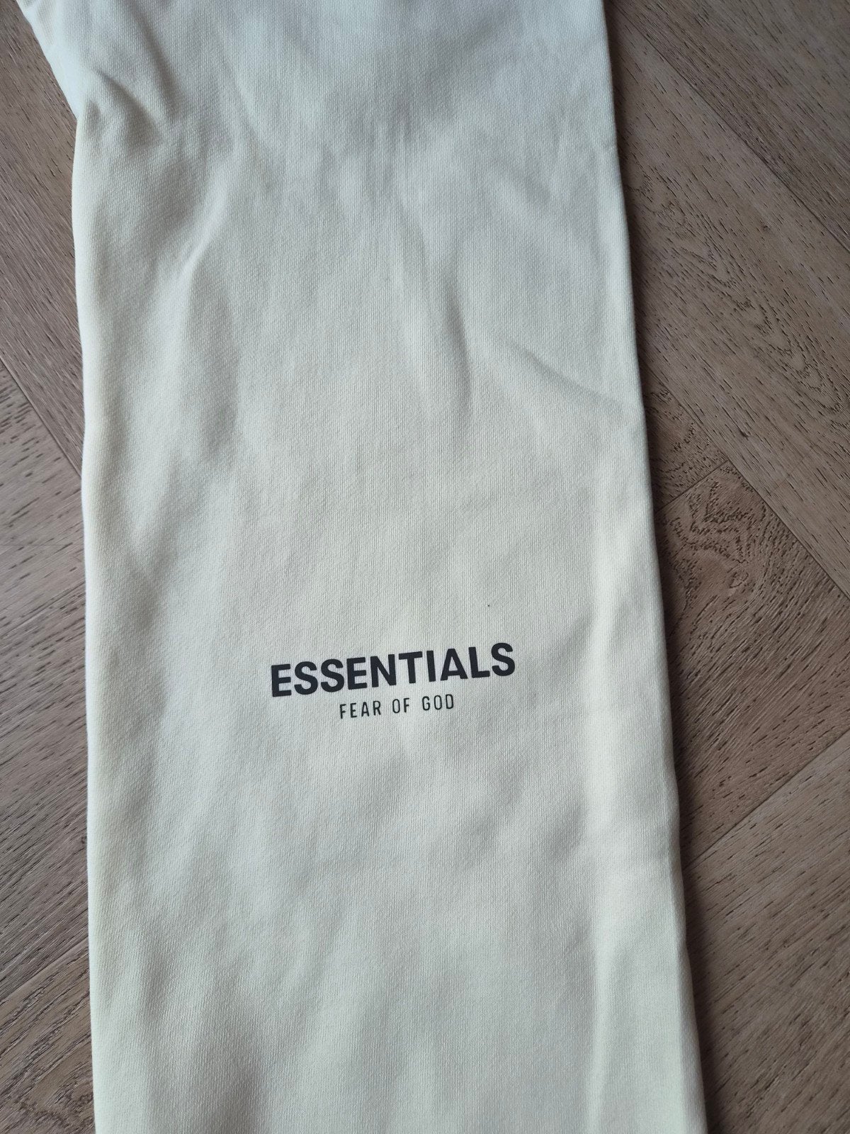 Essentials Fear of God Hoodie & Joggingbroek Set - Maat L -, Kleding | Heren, Maat 52/54 (L), Beige, Ophalen of Verzenden, Zo goed als nieuw