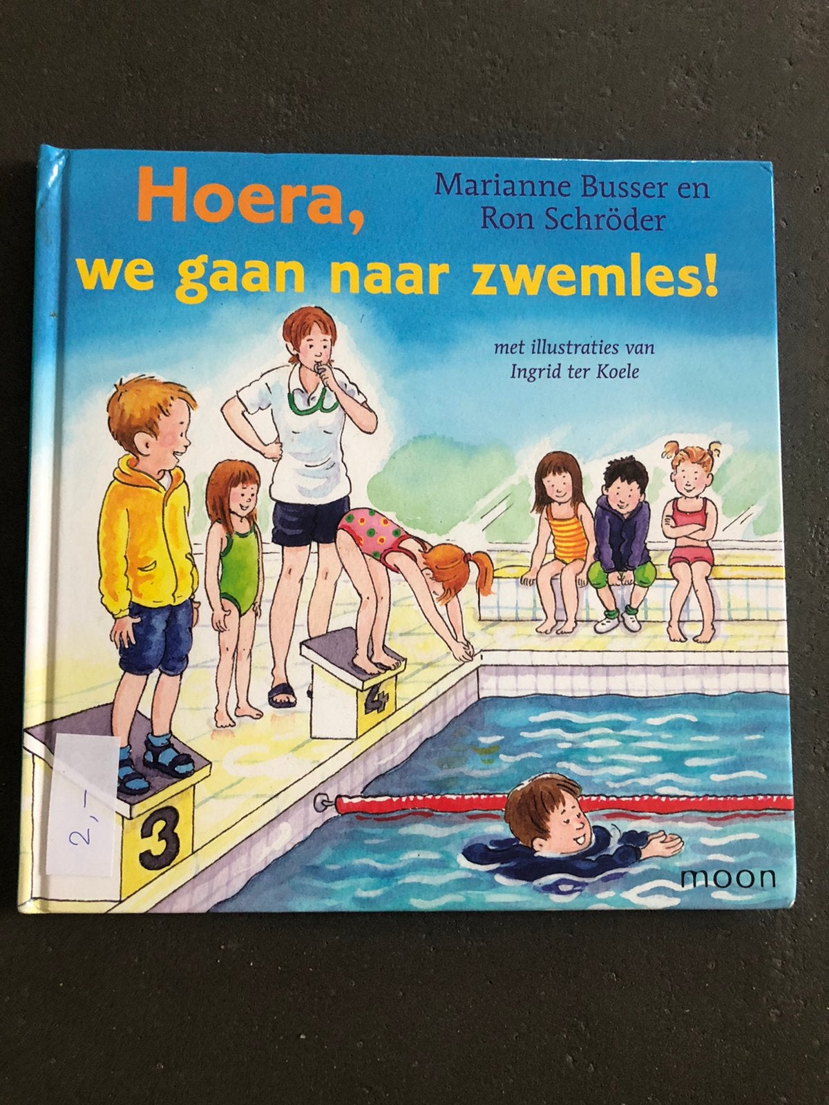 Voorleesboekje; Hoera, we gaan naar zwemles, Ophalen of Verzenden, Gelezen, Fictie algemeen