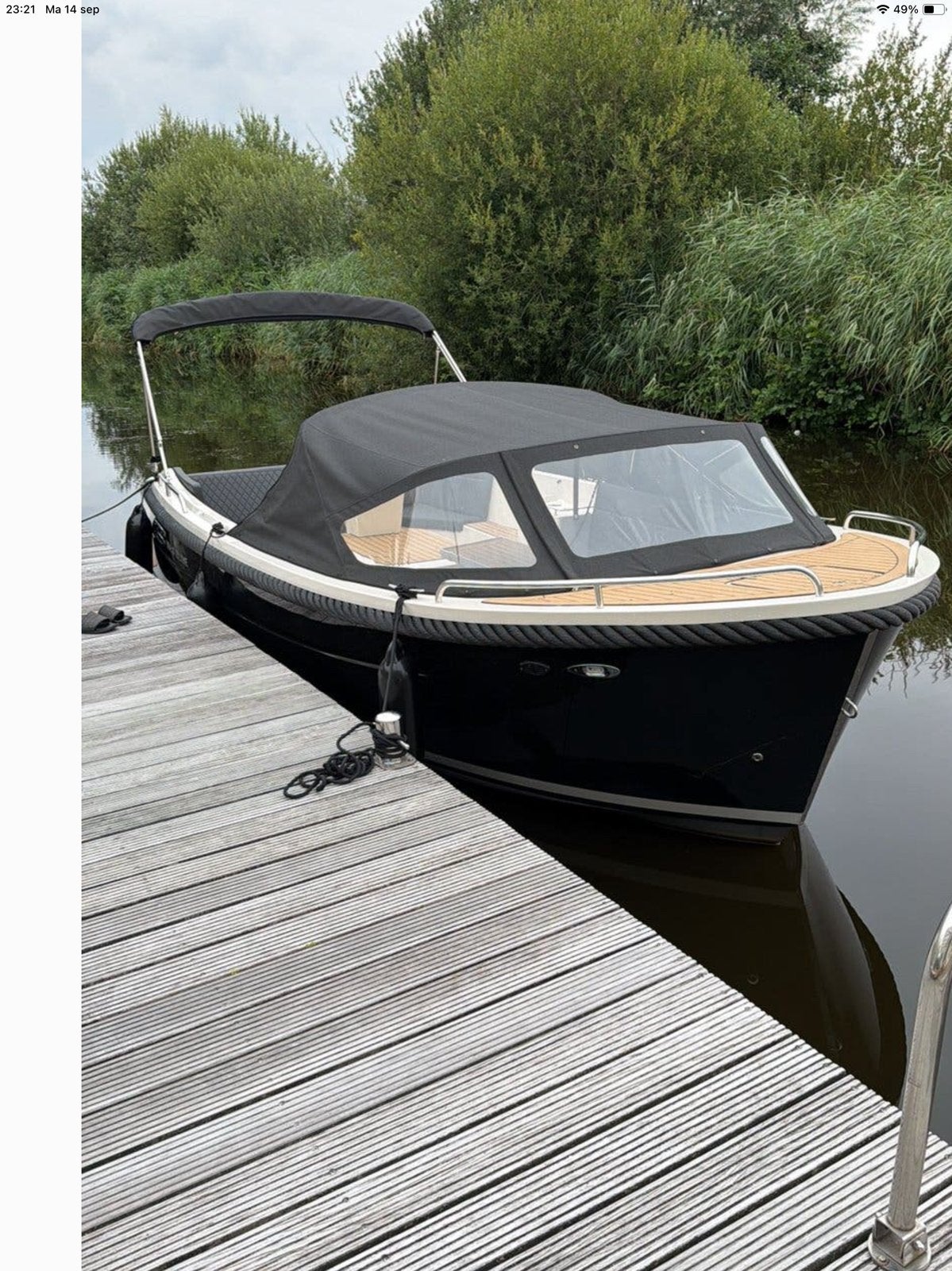 Primeur 700 lounge 42 pk nieuwstaat, Ophalen, Carbon, Primeur, Biminitop
