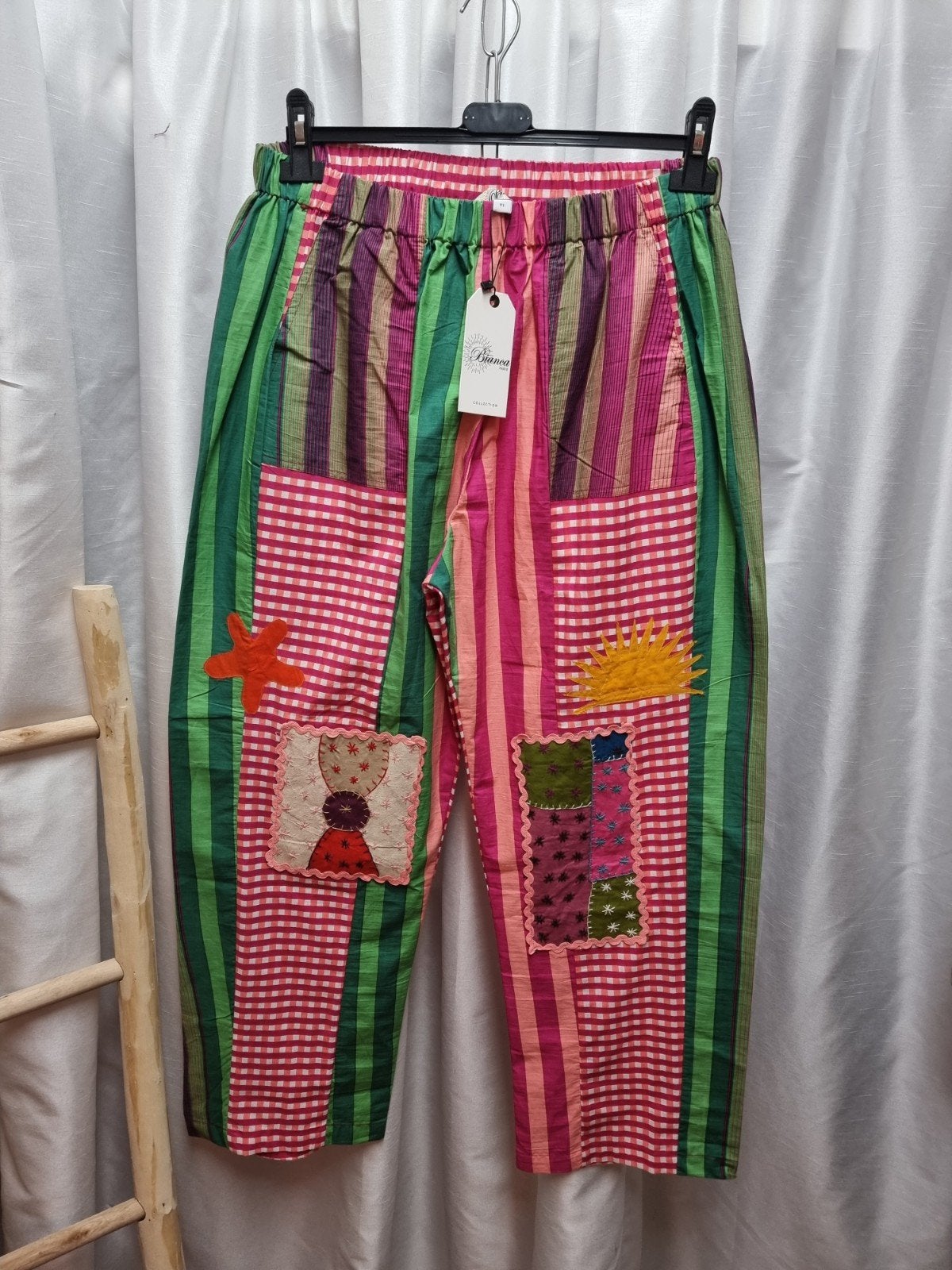 Zomerse bonte broek, Ophalen of Verzenden, Nieuw, Lang