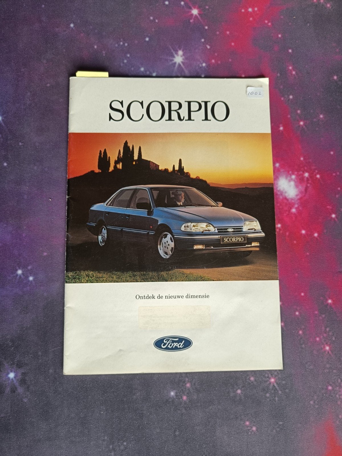 Brochure Ford Scorpio 1992, Ophalen, Ford
