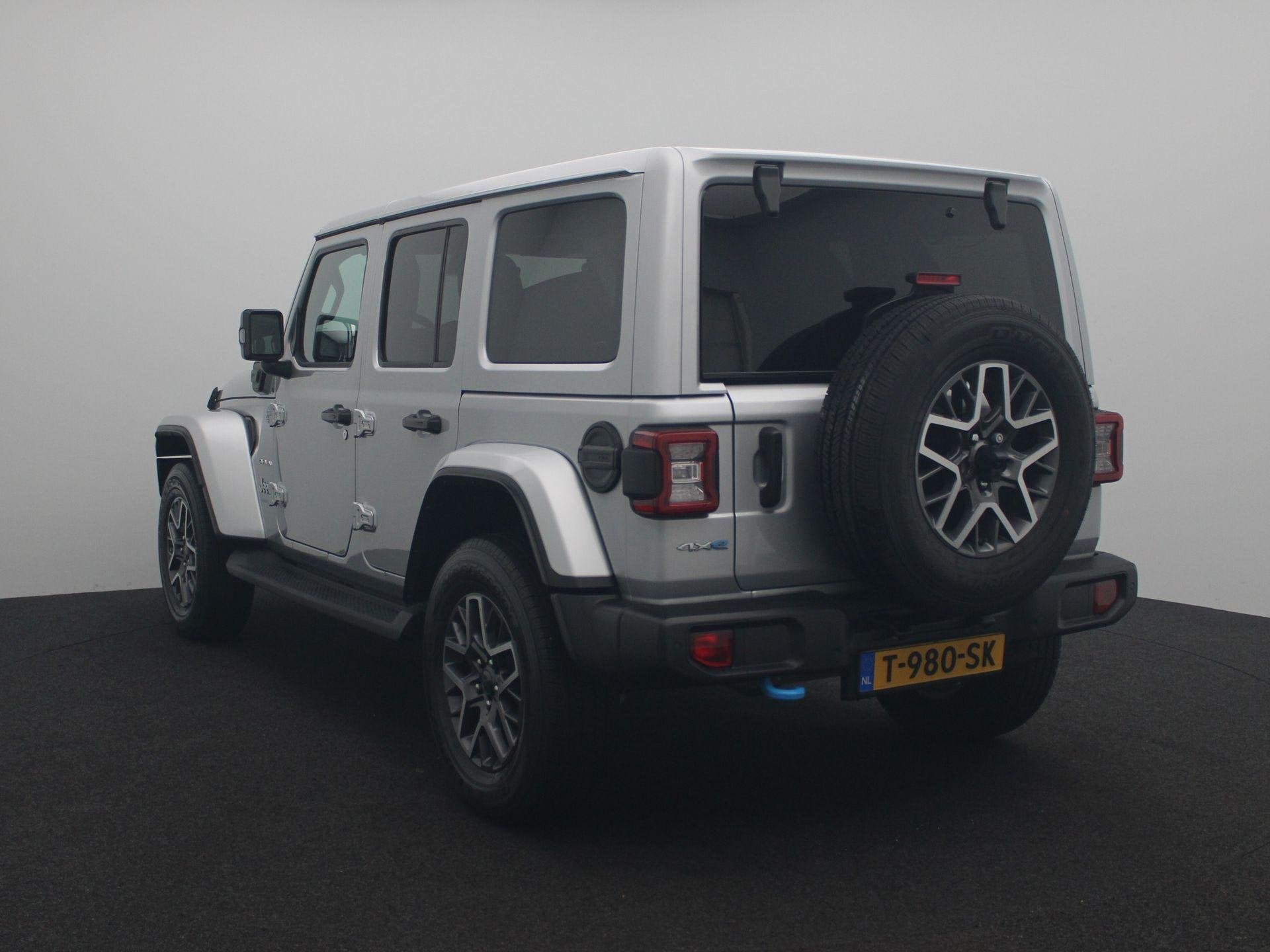 Jeep Wrangler Unlimited 4xe 380 Sahara | PHEV | Nederlandse, Auto's, Automaat, 4 cilinders, 2248 kg, Bedrijf
