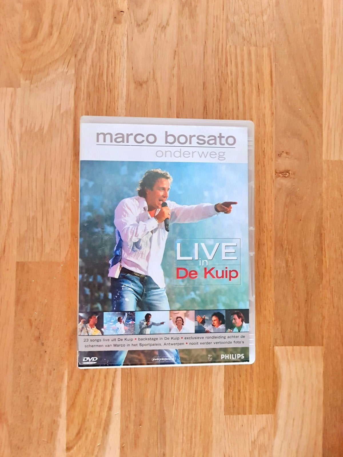 Marco Borsato - Onderweg (Live In de Kuip) (DVD), Cd's en Dvd's, Muziek, Alle leeftijden, Inclusief doosje, Ophalen of Verzenden