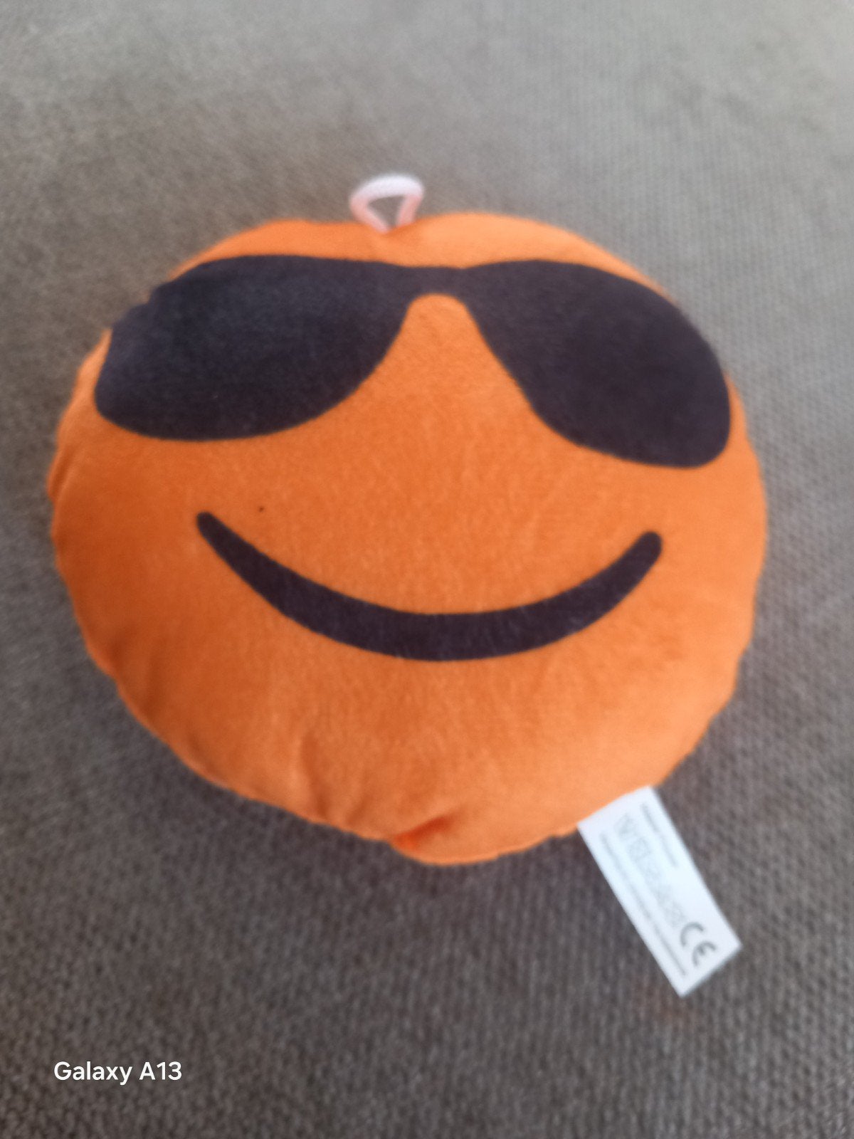 Nieuwe Oranje Emoji Knuffel met Zonnebril, Kinderen en Baby's, Speelgoed | Knuffels en Pluche, Ophalen, Oranje, Overige karakters