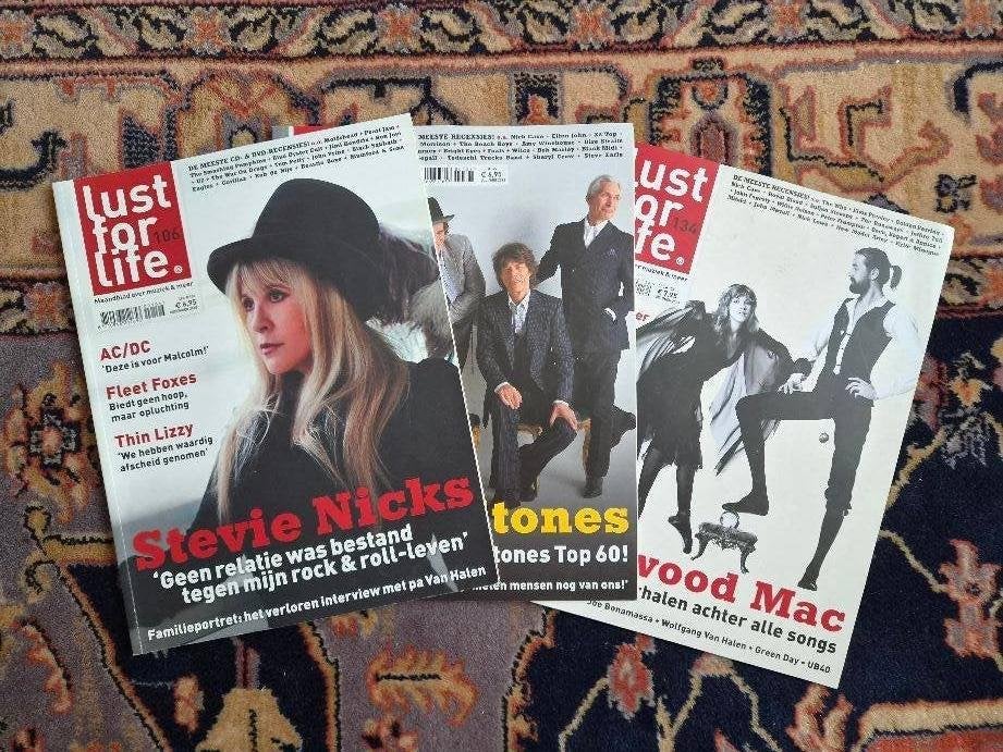 Lust for Life Magazine - Set van 3 edities, Ophalen of Verzenden, Zo goed als nieuw, Muziek, Film of Tv